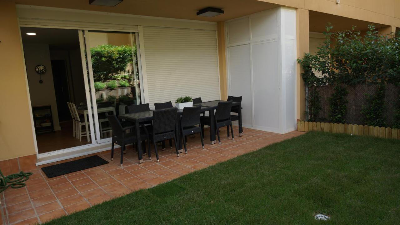Lujo Duplex: Beachfront Garden Retreat with Pool Los Canos De Meca Exterior photo